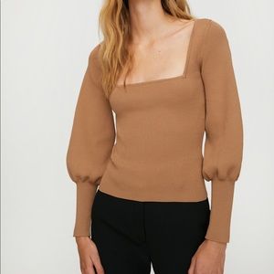 Aritzia Babaton GIDEON SCULPT KNIT sweater